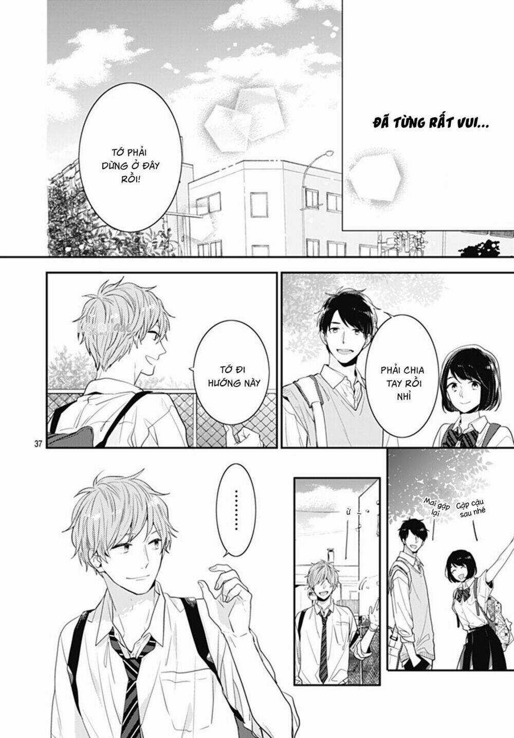 Koi Wo Shiranai Bokutachi Wa Chapter 8 trang 37