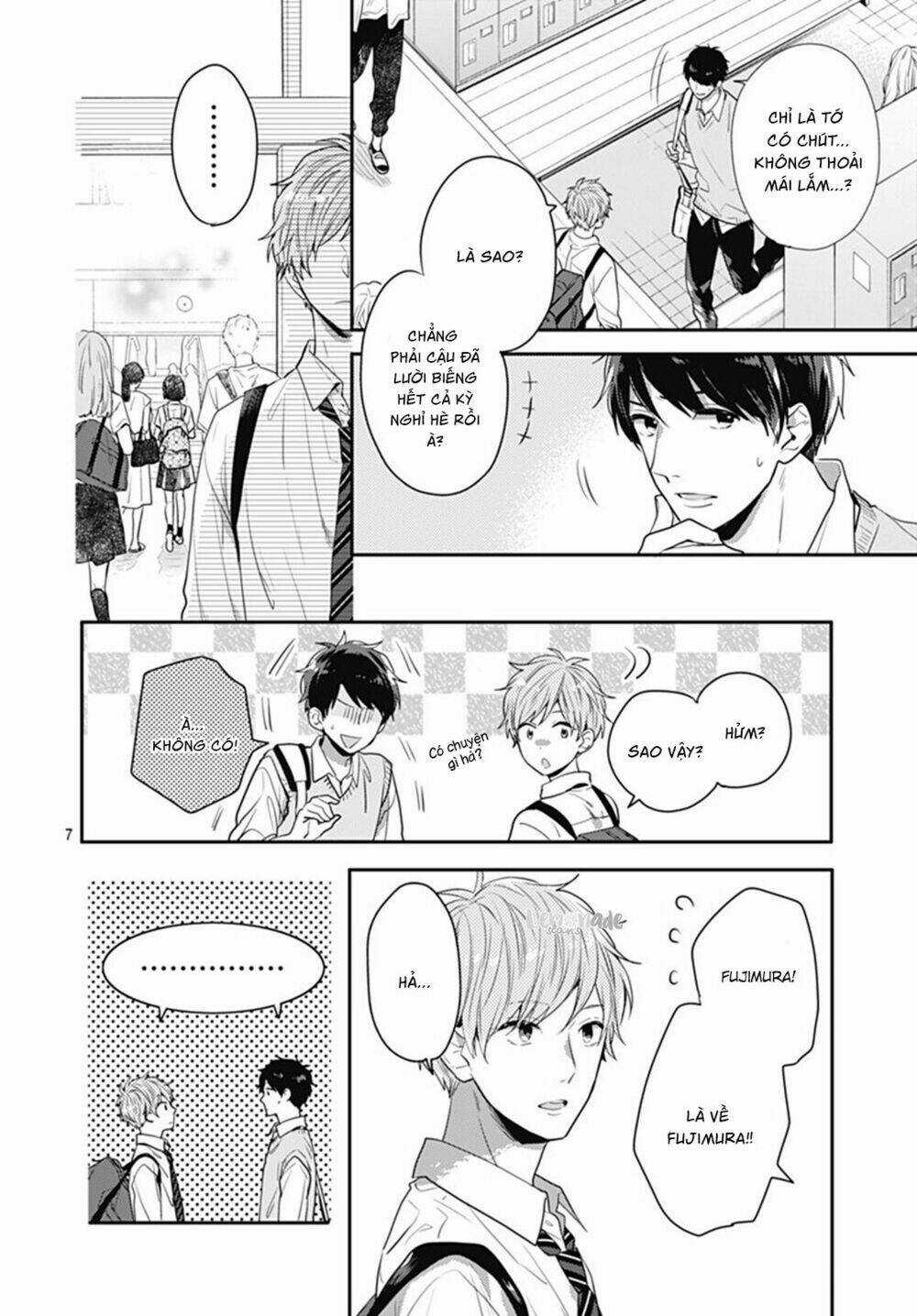 Koi Wo Shiranai Bokutachi Wa Chapter 8 trang 7
