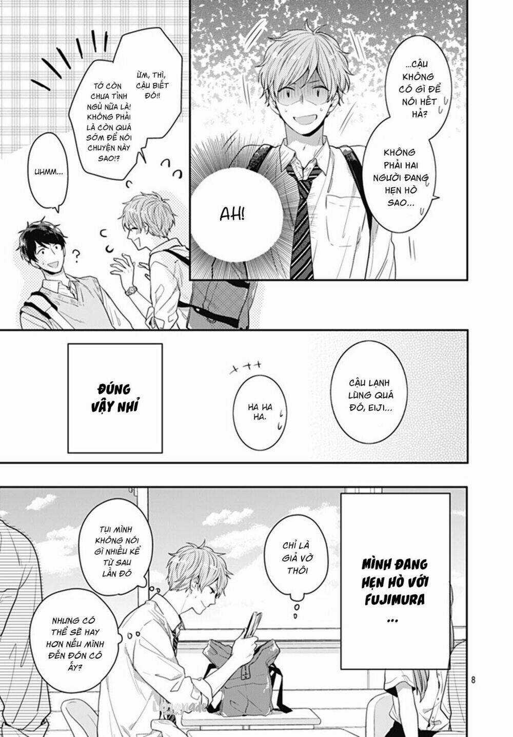Koi Wo Shiranai Bokutachi Wa Chapter 8 trang 8