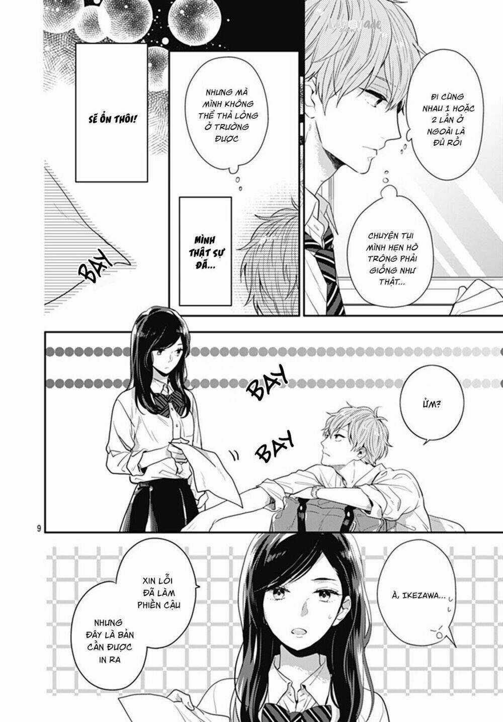 Koi Wo Shiranai Bokutachi Wa Chapter 8 trang 9
