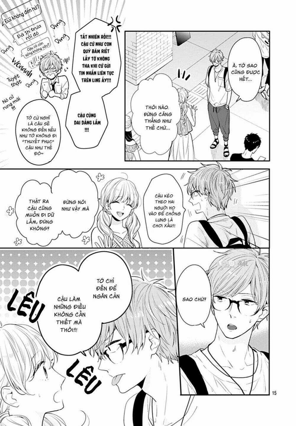 Koi Wo Shiranai Bokutachi Wa Chapter 9 trang 17