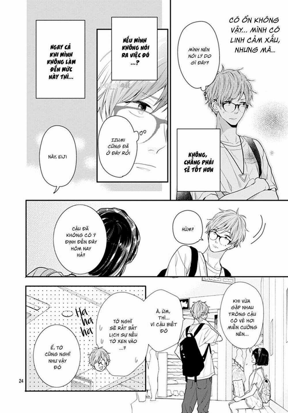 Koi Wo Shiranai Bokutachi Wa Chapter 9 trang 26