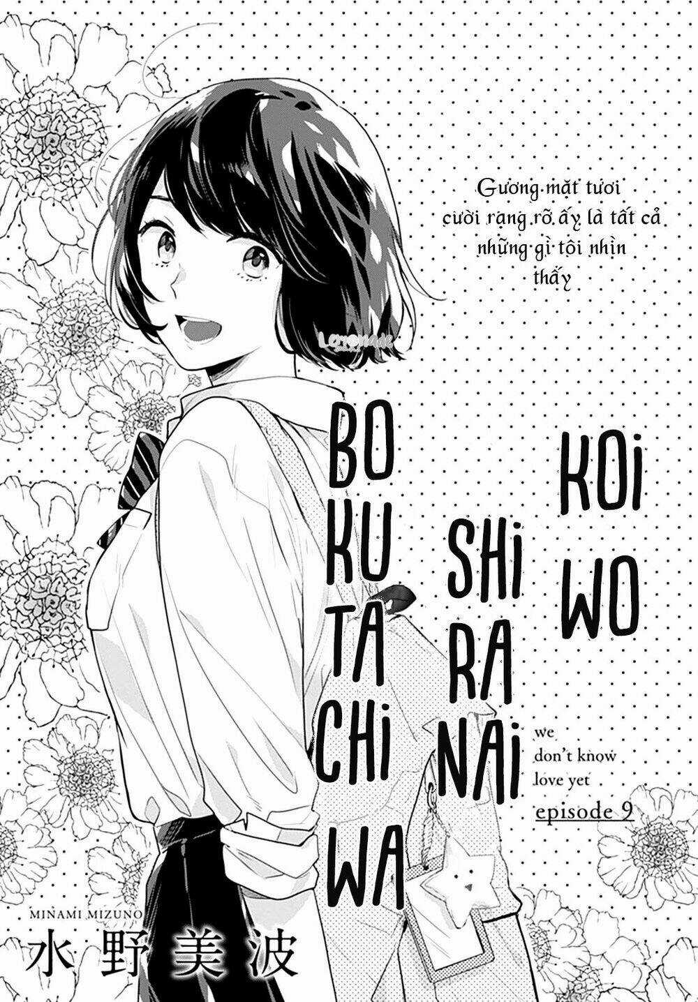 Koi Wo Shiranai Bokutachi Wa Chapter 9 trang 3