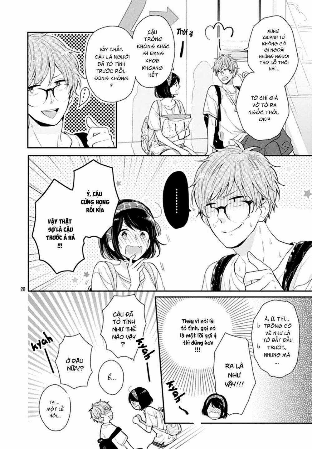 Koi Wo Shiranai Bokutachi Wa Chapter 9 trang 30