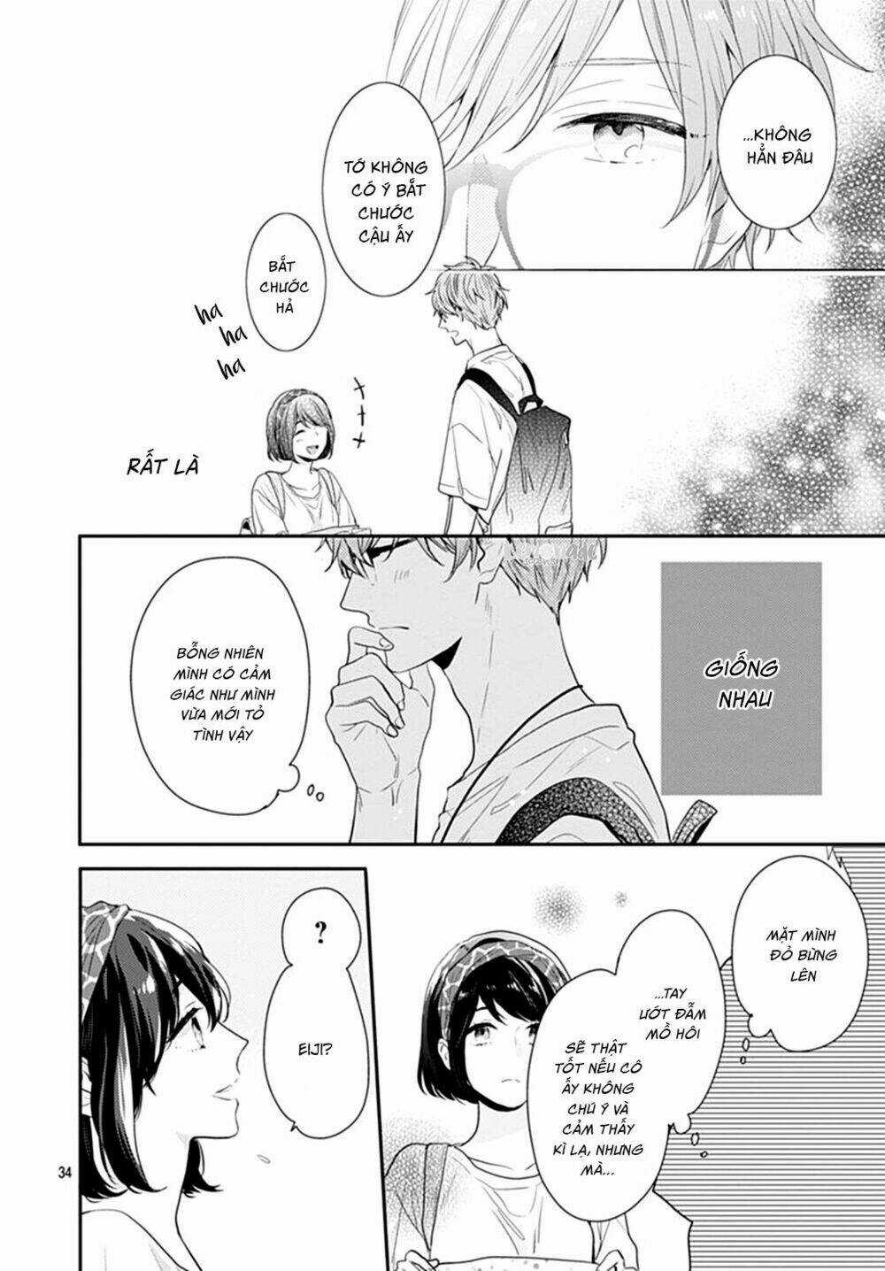 Koi Wo Shiranai Bokutachi Wa Chapter 9 trang 36