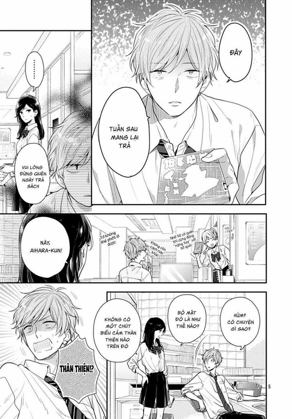 Koi Wo Shiranai Bokutachi Wa Chapter 9 trang 7