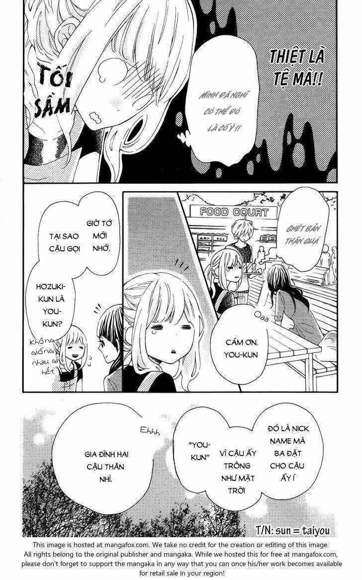 Koisuru Harinezumi Chapter 15 trang 22