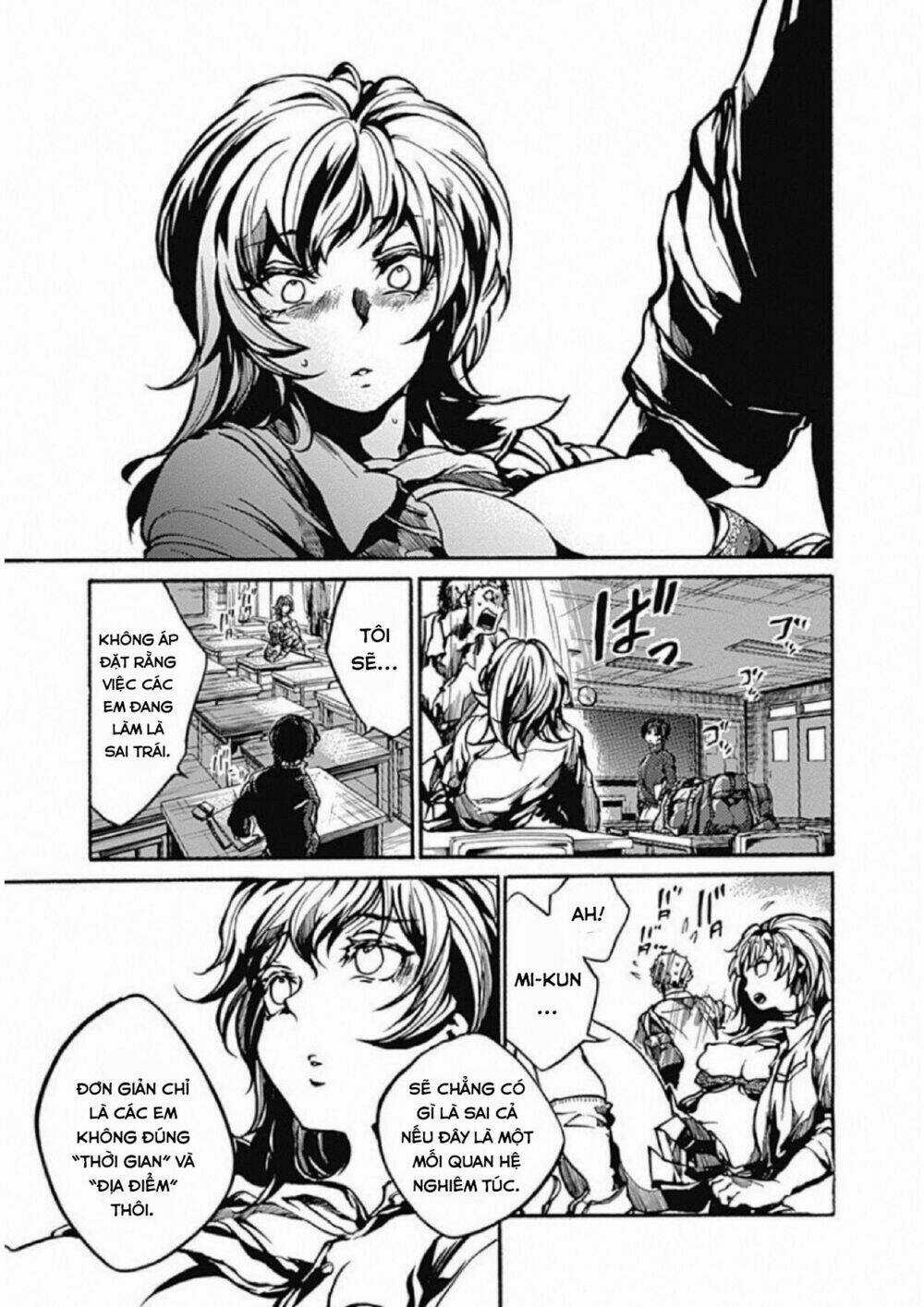 Koko Wa Ima Kara Rinri Desu. Chapter 1 trang 10