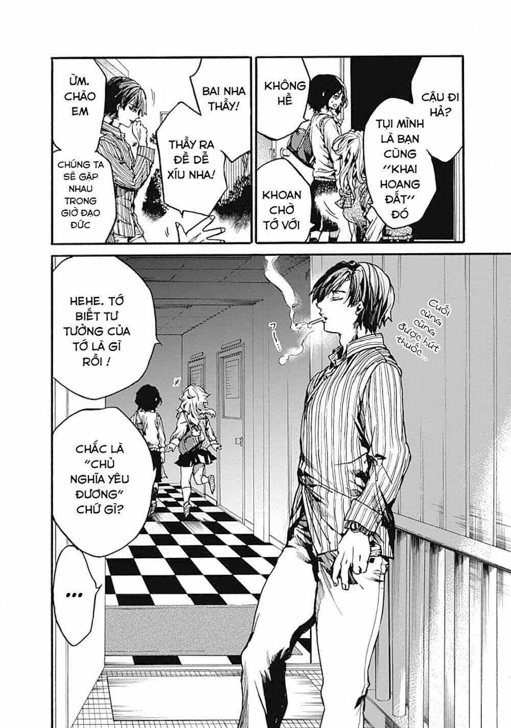 Koko Wa Ima Kara Rinri Desu. Chapter 14 trang 36