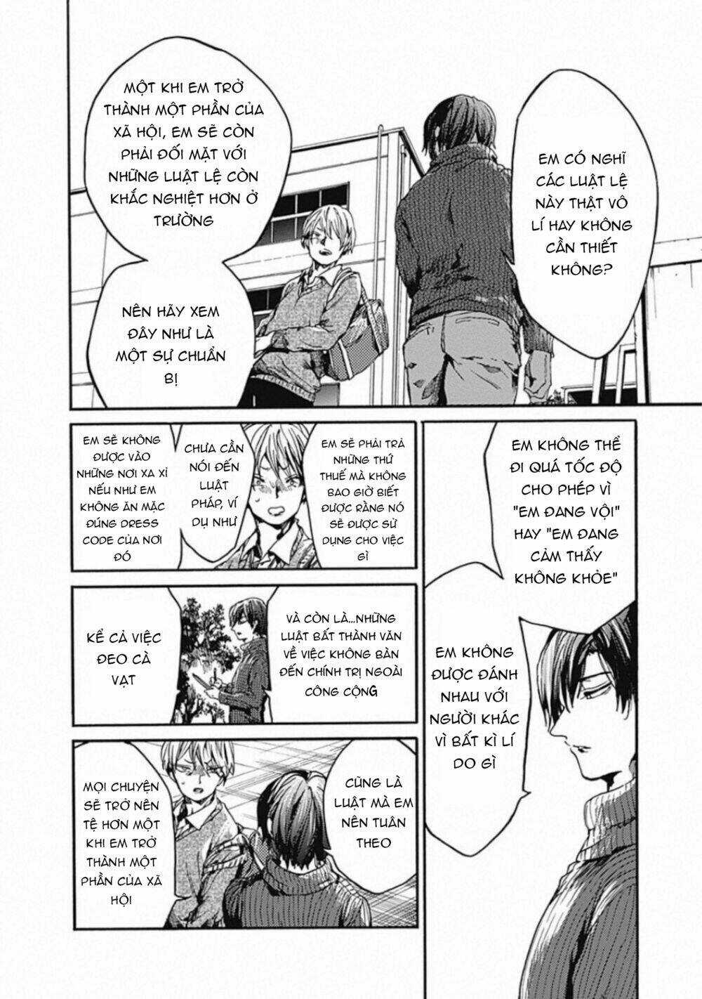 Koko Wa Ima Kara Rinri Desu. Chapter 20 trang 12