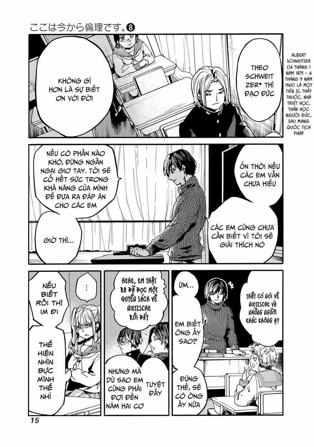 Koko Wa Ima Kara Rinri Desu. Chapter 37 trang 13