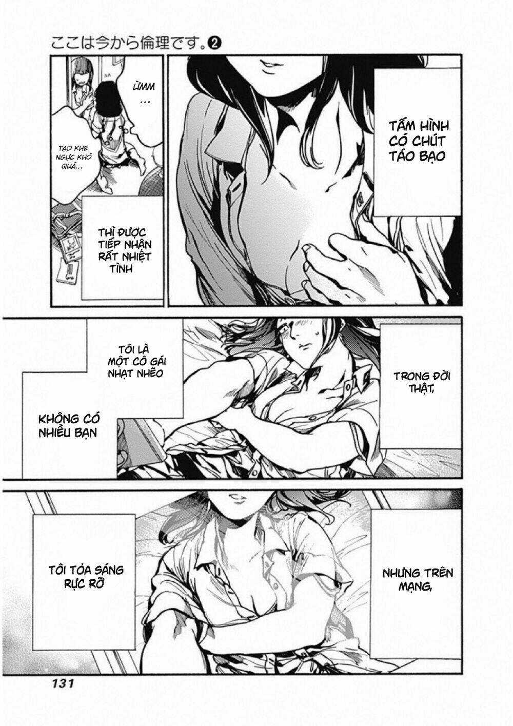 Koko Wa Ima Kara Rinri Desu. Chapter 9 trang 15