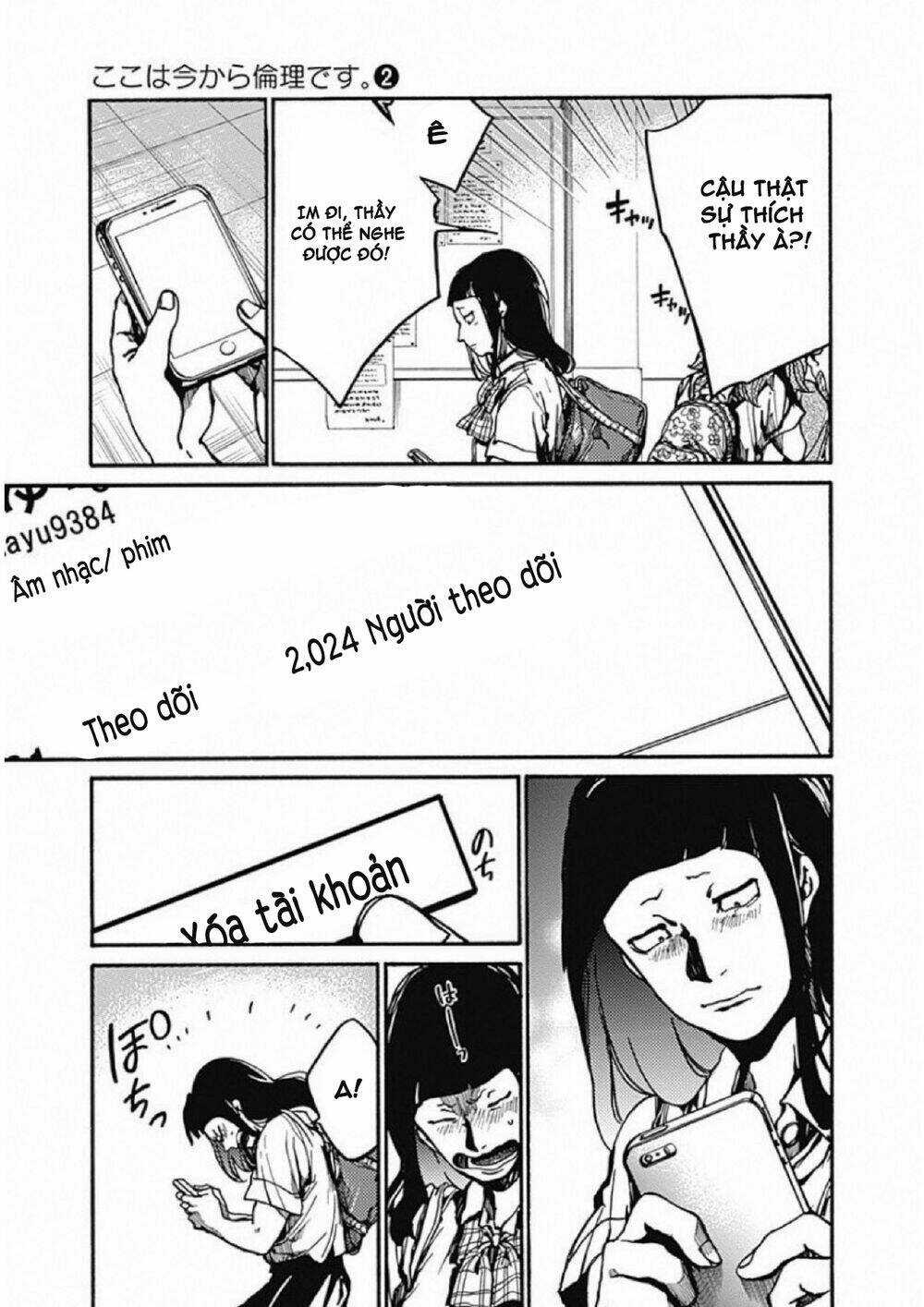 Koko Wa Ima Kara Rinri Desu. Chapter 9 trang 39