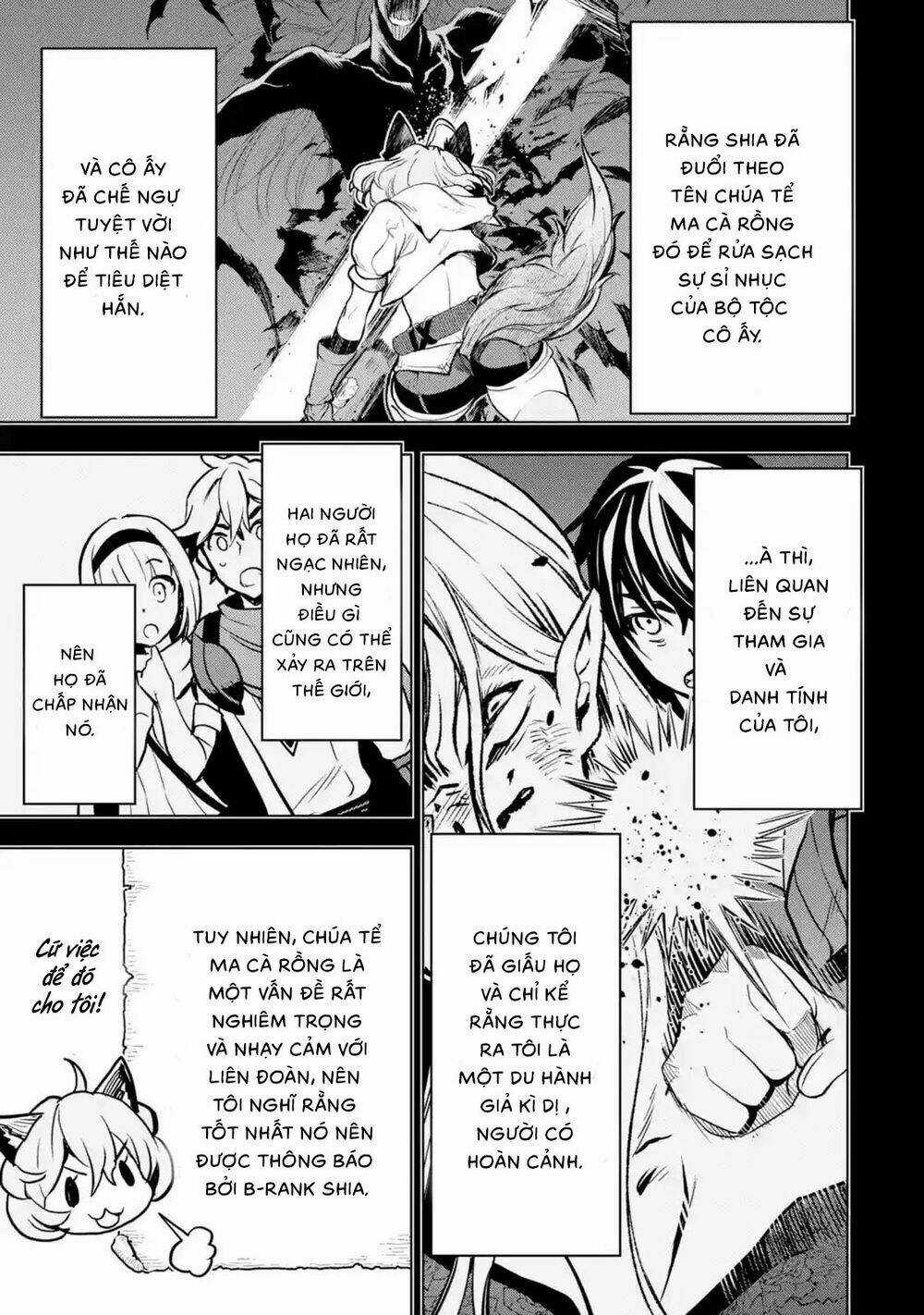 Koko Wa Ore Ni Makasete Saki Ni Ike To Itte Kara 10 Nen Ga Tattara Densetsu Ni Natteita Chapter 4.1 trang 4