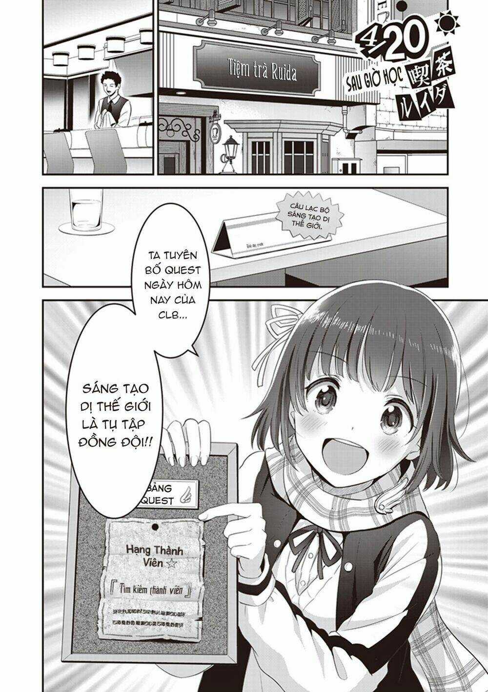 Koko Wo Isekai To Suru! Chapter 2 trang 3