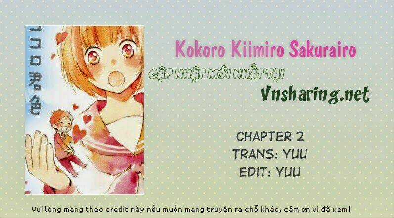 Kokoro Kimiiro Sakurairo Chapter 2 trang 15