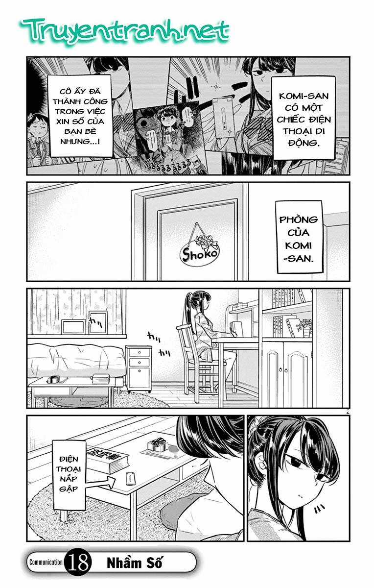 Komi Không Thể Giao Tiếp Chapter 18 trang 1