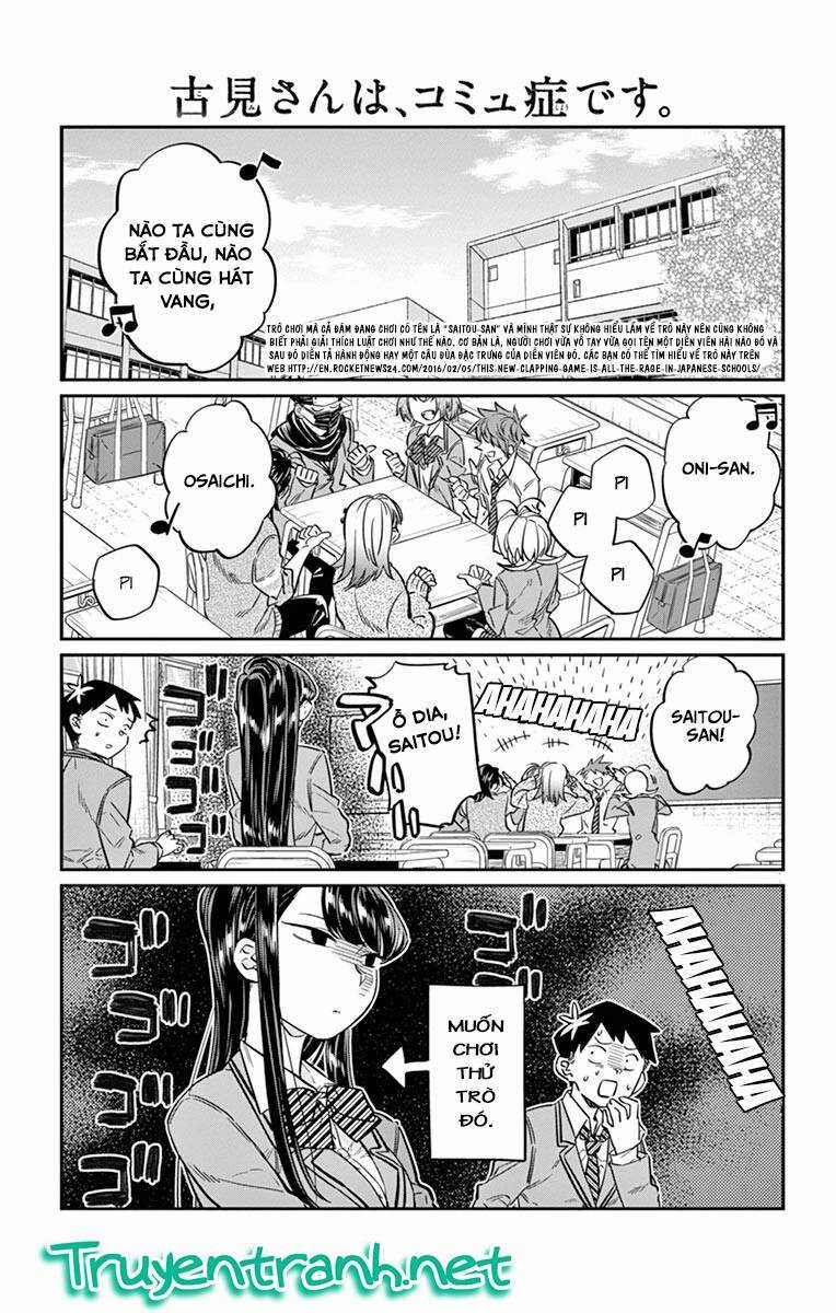 Komi Không Thể Giao Tiếp Chapter 19 trang 1