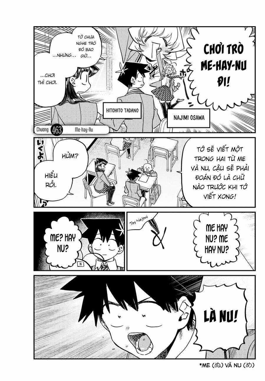 Komi Không Thể Giao Tiếp Chapter 463 trang 1
