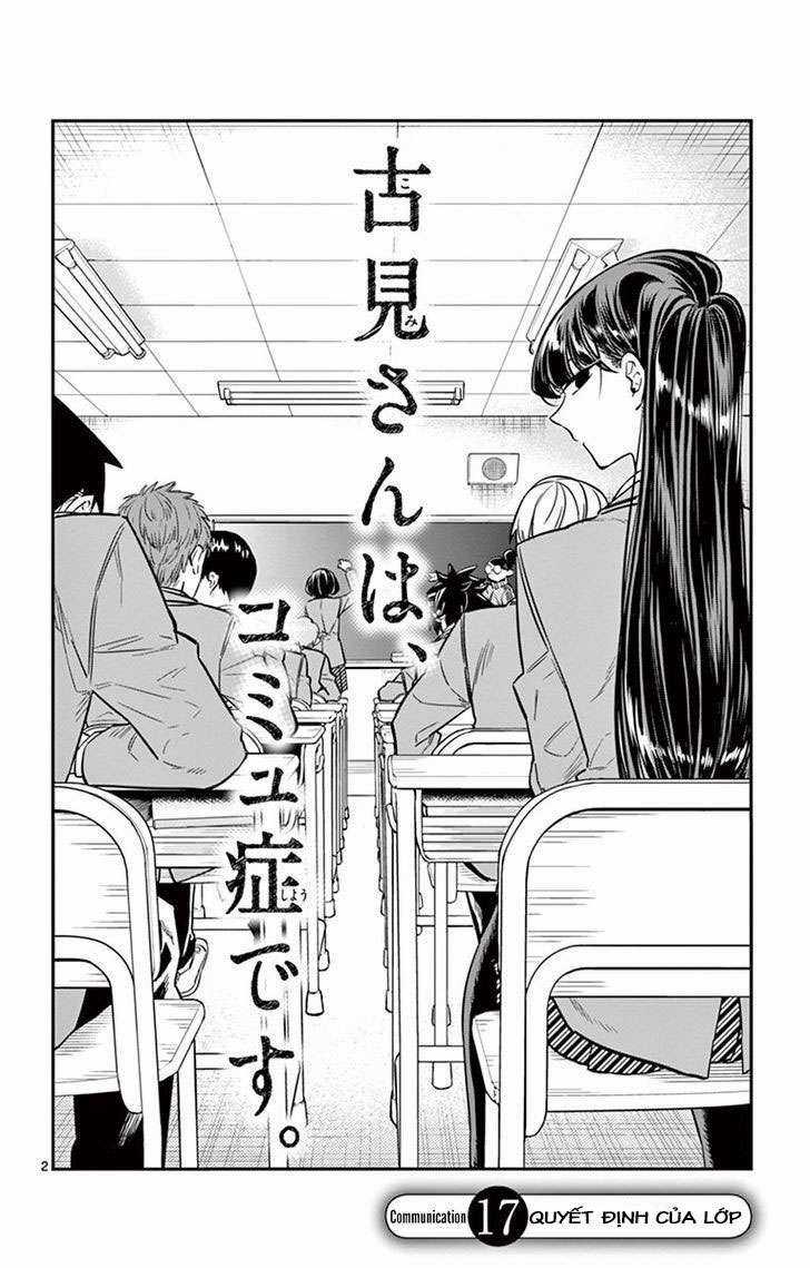 Komi-san wa Komyushou Desu Chapter 17 trang 1