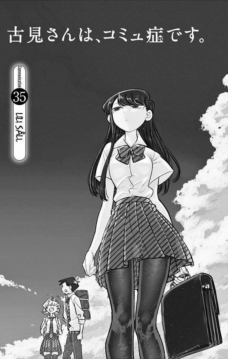 Komi-san wa Komyushou Desu Chapter 35 trang 0
