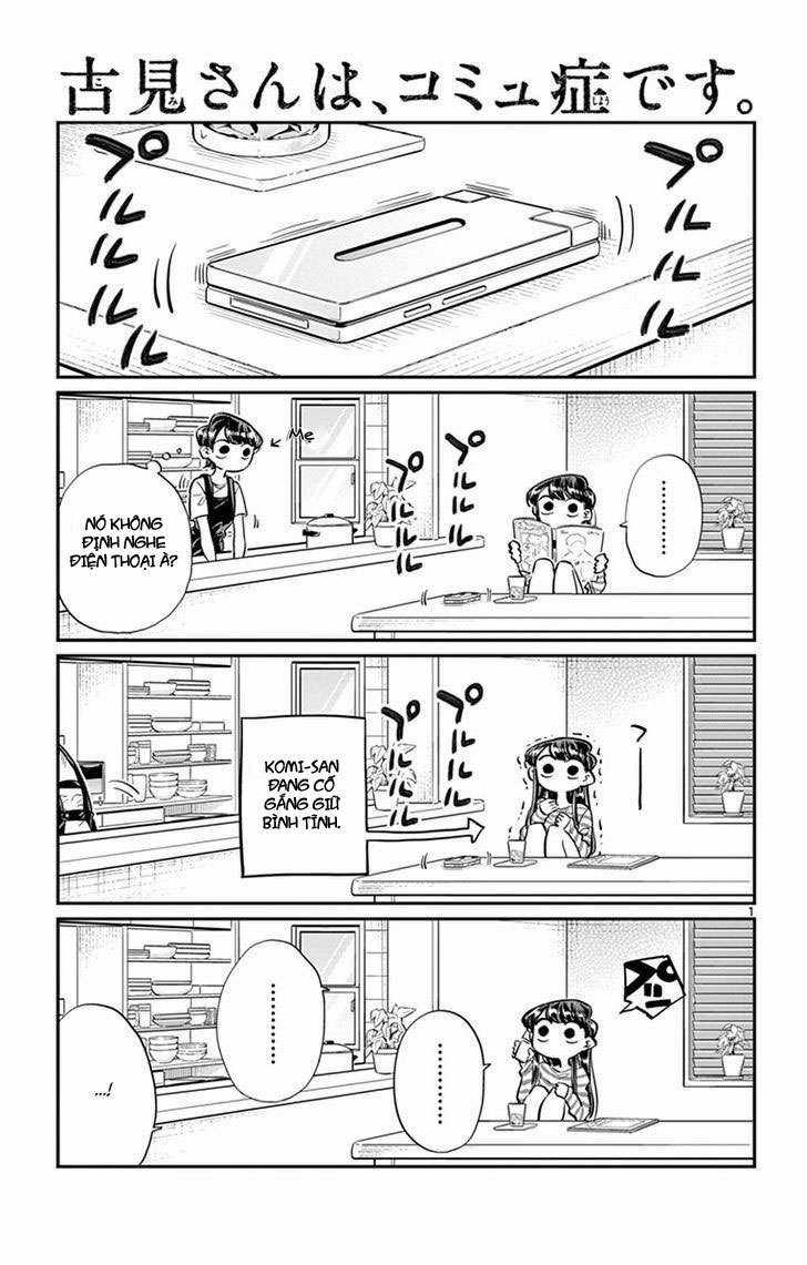 Komi-san wa Komyushou Desu Chapter 43 trang 0