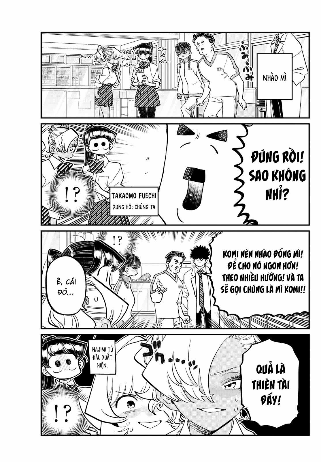Komi-san wa Komyushou Desu Chapter 448 trang 15