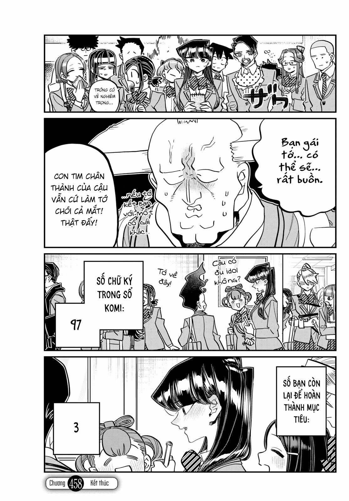 Komi-san wa Komyushou Desu Chapter 458 trang 9
