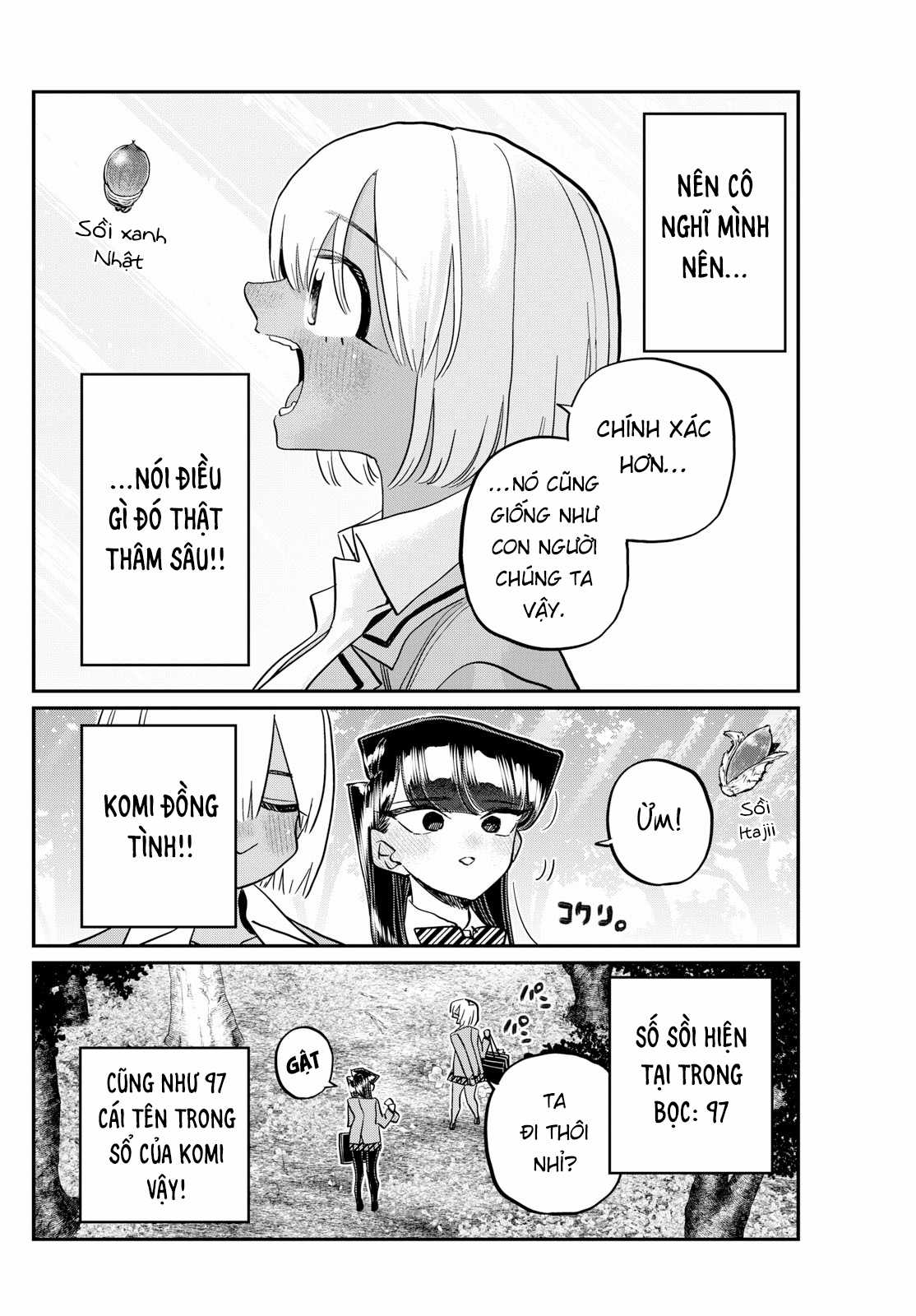 Komi-san wa Komyushou Desu Chapter 459 trang 7