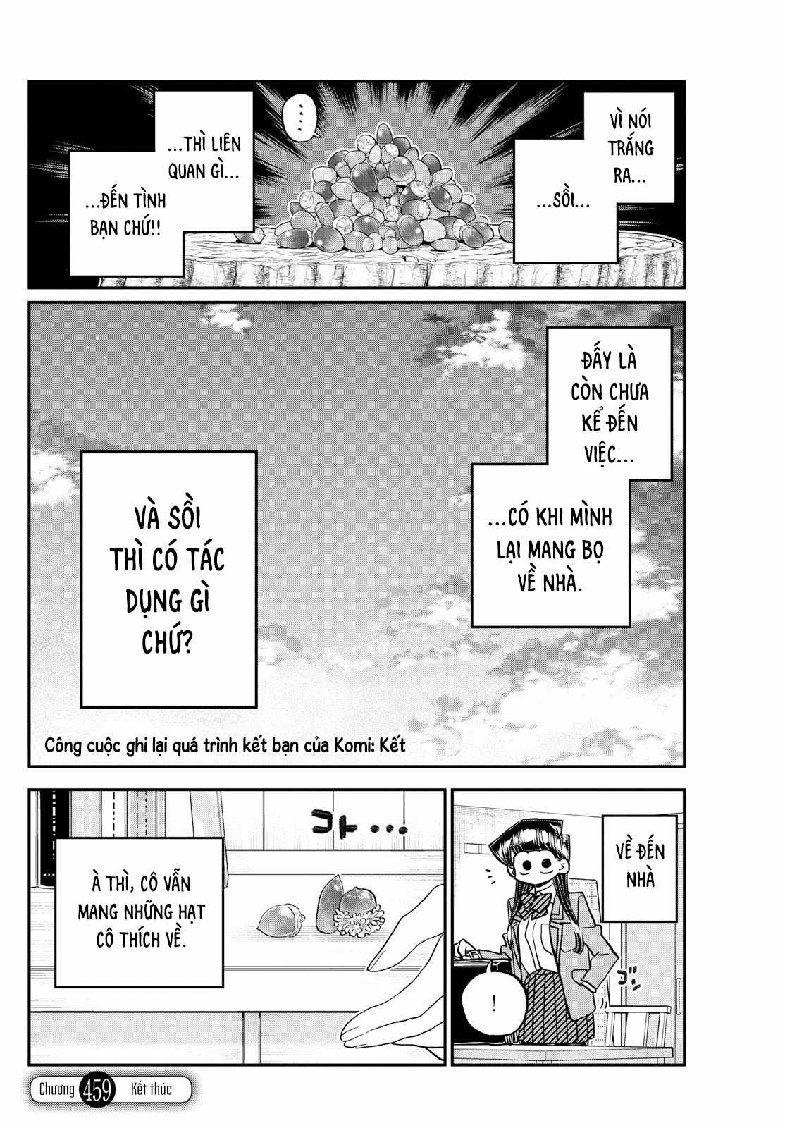 Komi-san wa Komyushou Desu Chapter 459 trang 9