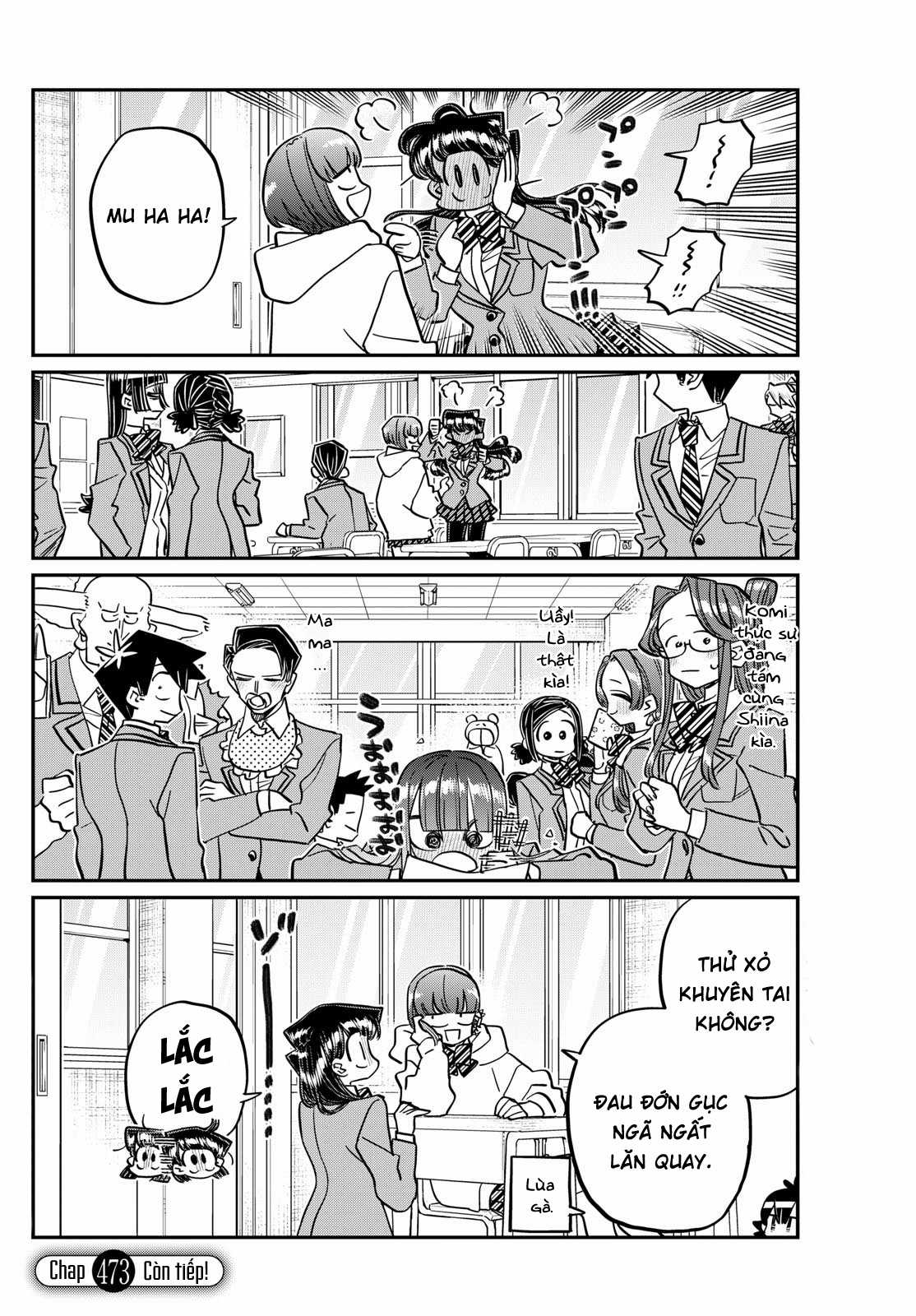 Komi-san wa Komyushou Desu Chapter 473 trang 8