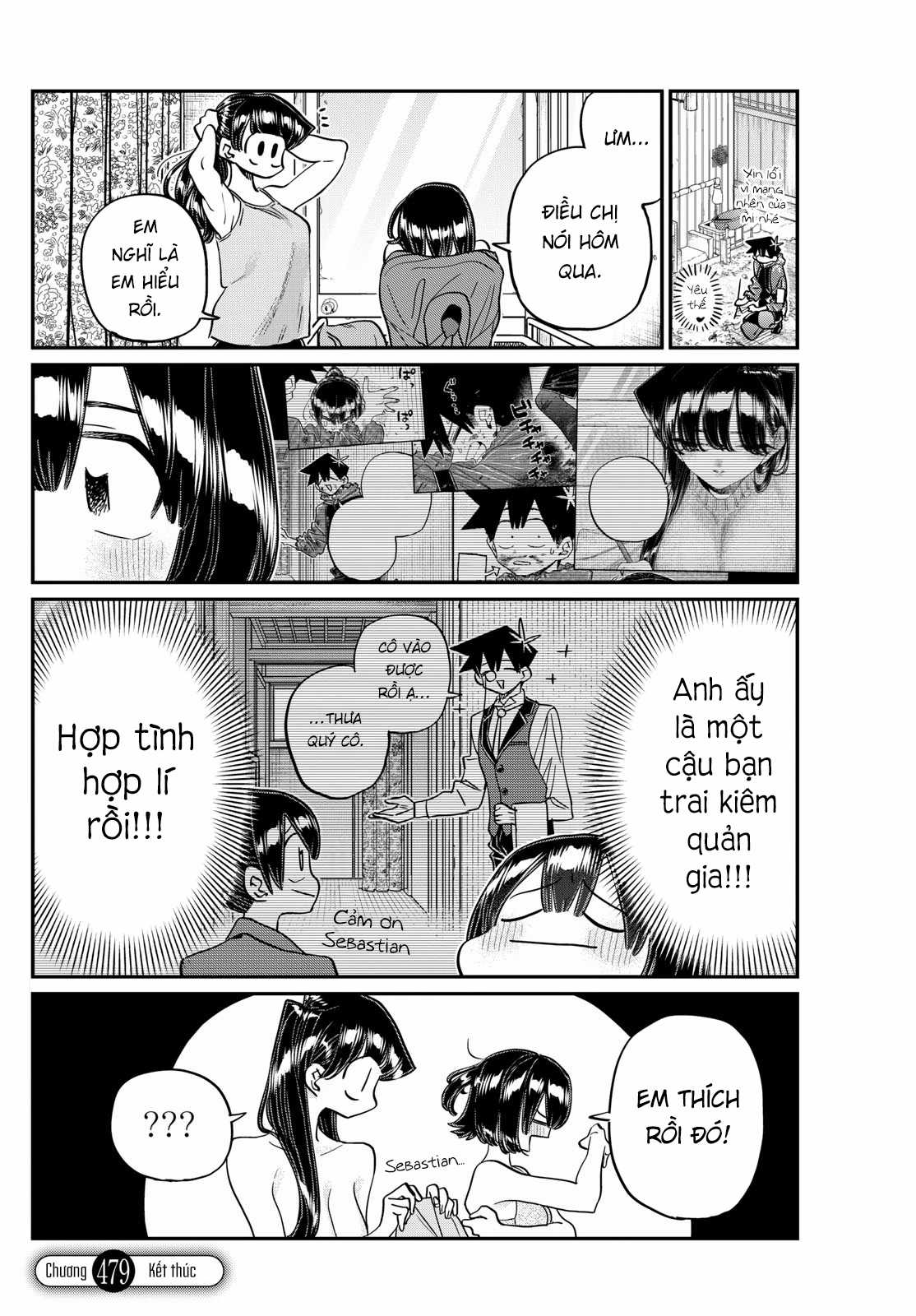 Komi-san wa Komyushou Desu Chapter 479 trang 18