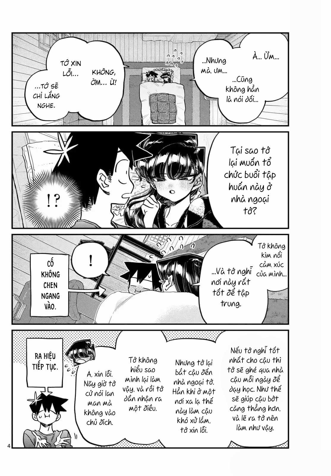 Komi-san wa Komyushou Desu Chapter 482 trang 4