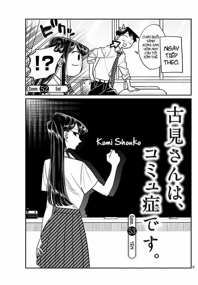 Komi-san wa Komyushou Desu Chapter 53 trang 0