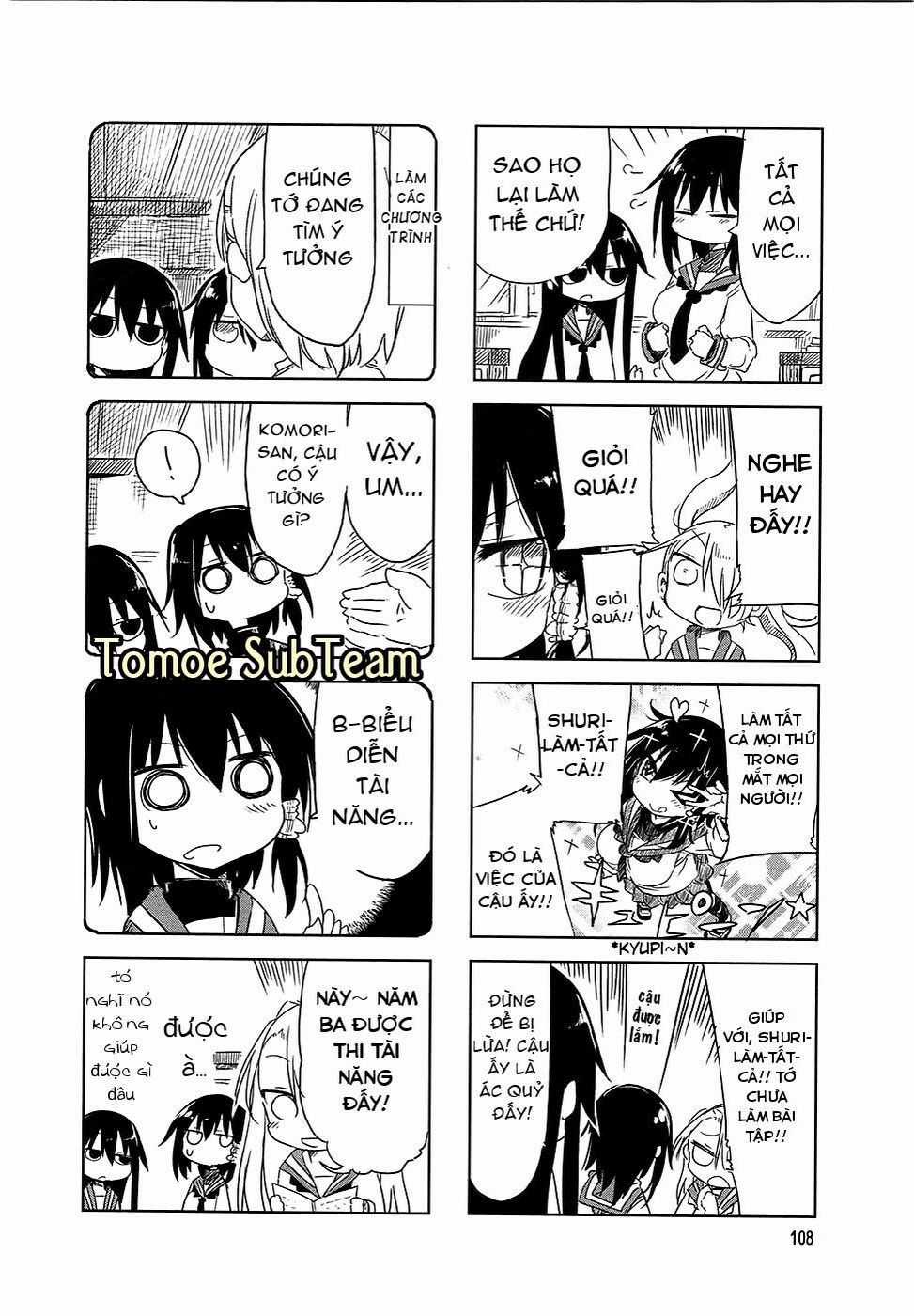 Komori-San Wa Kotowarenai Chapter 14 trang 4
