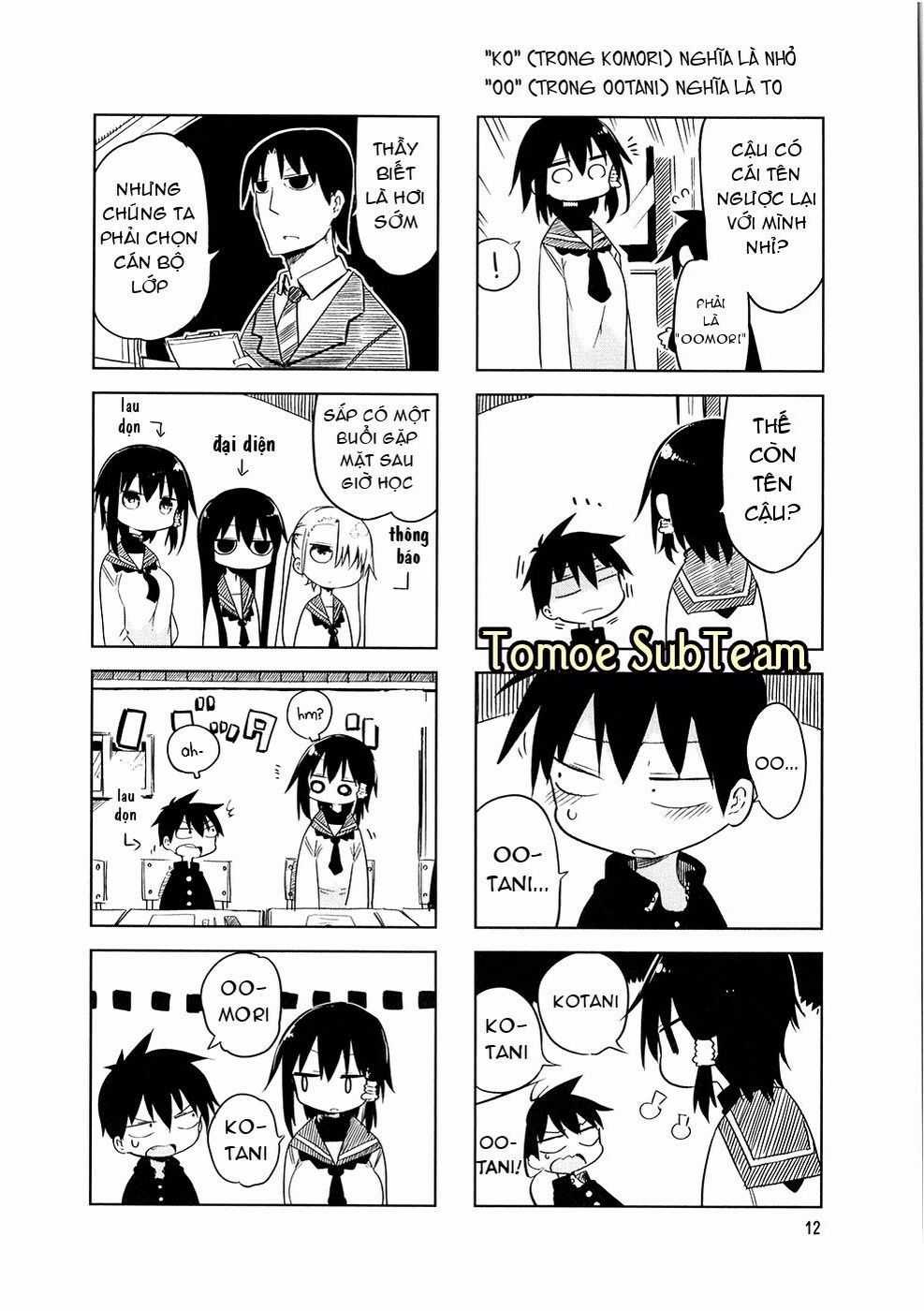 Komori-San Wa Kotowarenai Chapter 16 trang 4