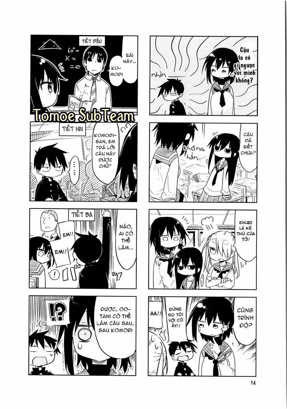 Komori-San Wa Kotowarenai Chapter 16 trang 6