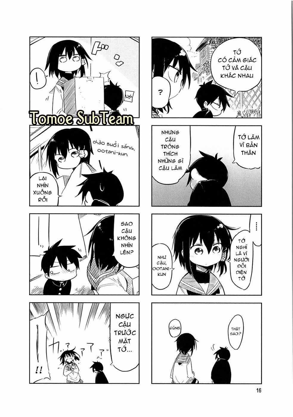 Komori-San Wa Kotowarenai Chapter 16 trang 8