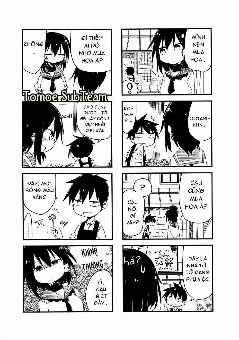 Komori-San Wa Kotowarenai Chapter 19 trang 4