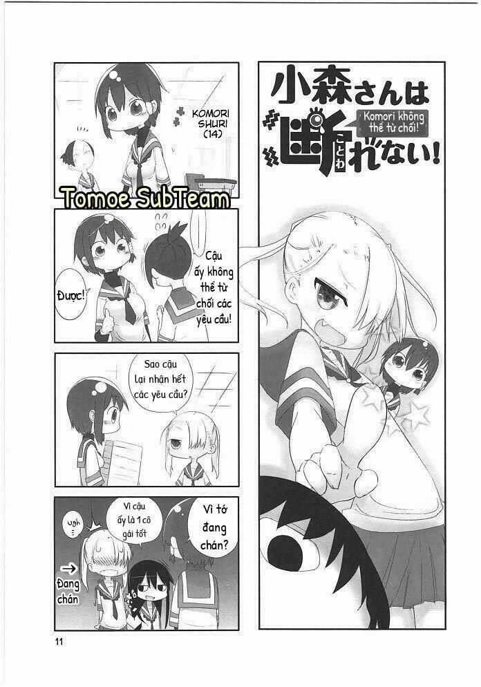 Komori-San Wa Kotowarenai Chapter 2 trang 3