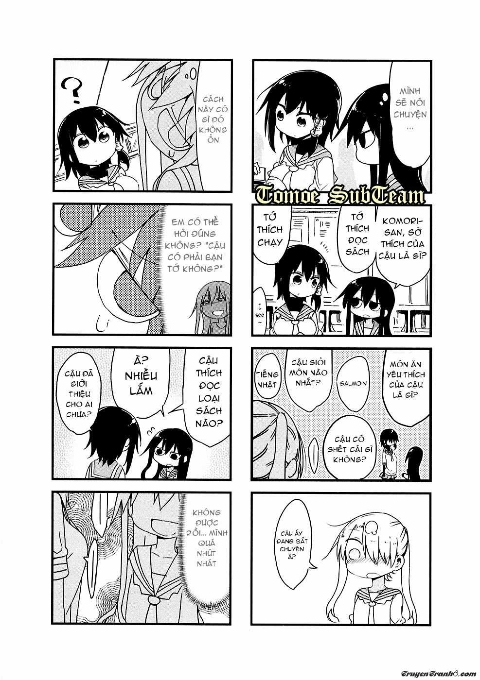 Komori-San Wa Kotowarenai Chapter 25 trang 4