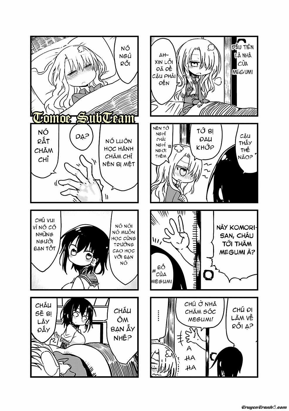 Komori-San Wa Kotowarenai Chapter 28 trang 3