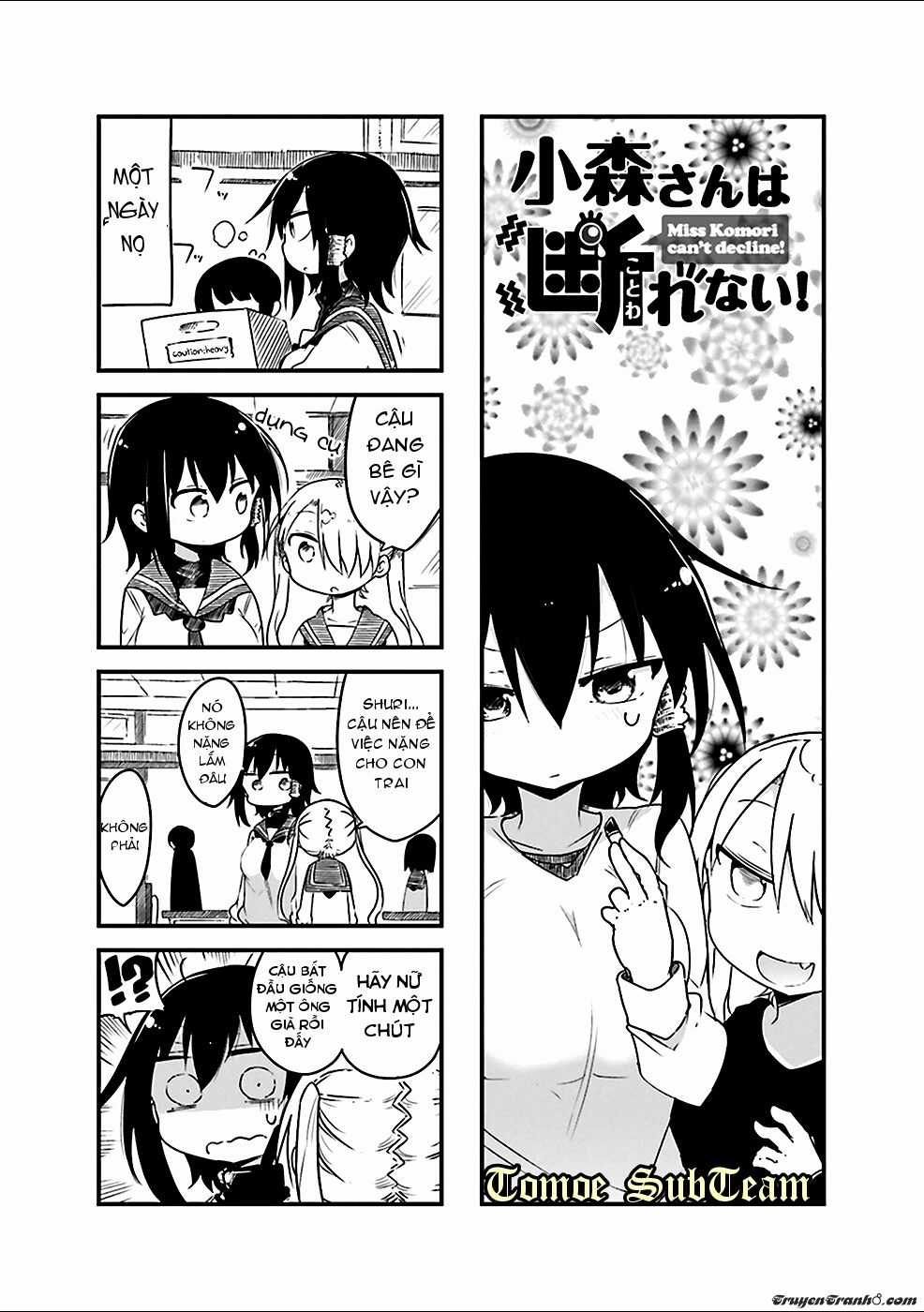 Komori-San Wa Kotowarenai Chapter 30 trang 3