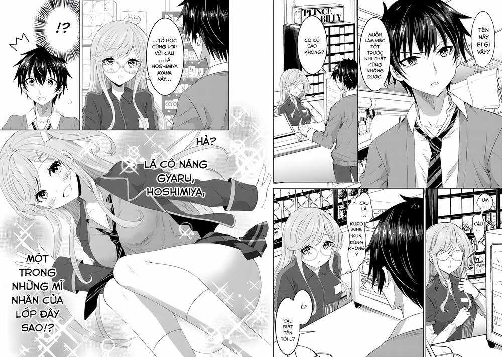Konbini Goutou Kara Tasuketa Jimi Tenin Ga, Onaji Kurasu No Ubude Kawaii Gyarudatta Chapter 1 trang 13