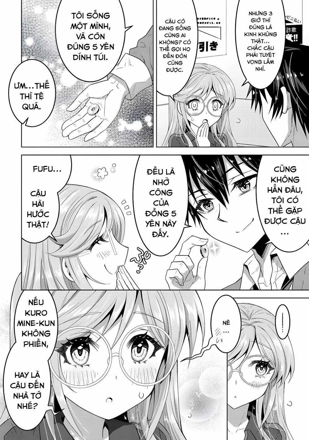 Konbini Goutou Kara Tasuketa Jimi Tenin Ga, Onaji Kurasu No Ubude Kawaii Gyarudatta Chapter 1 trang 21