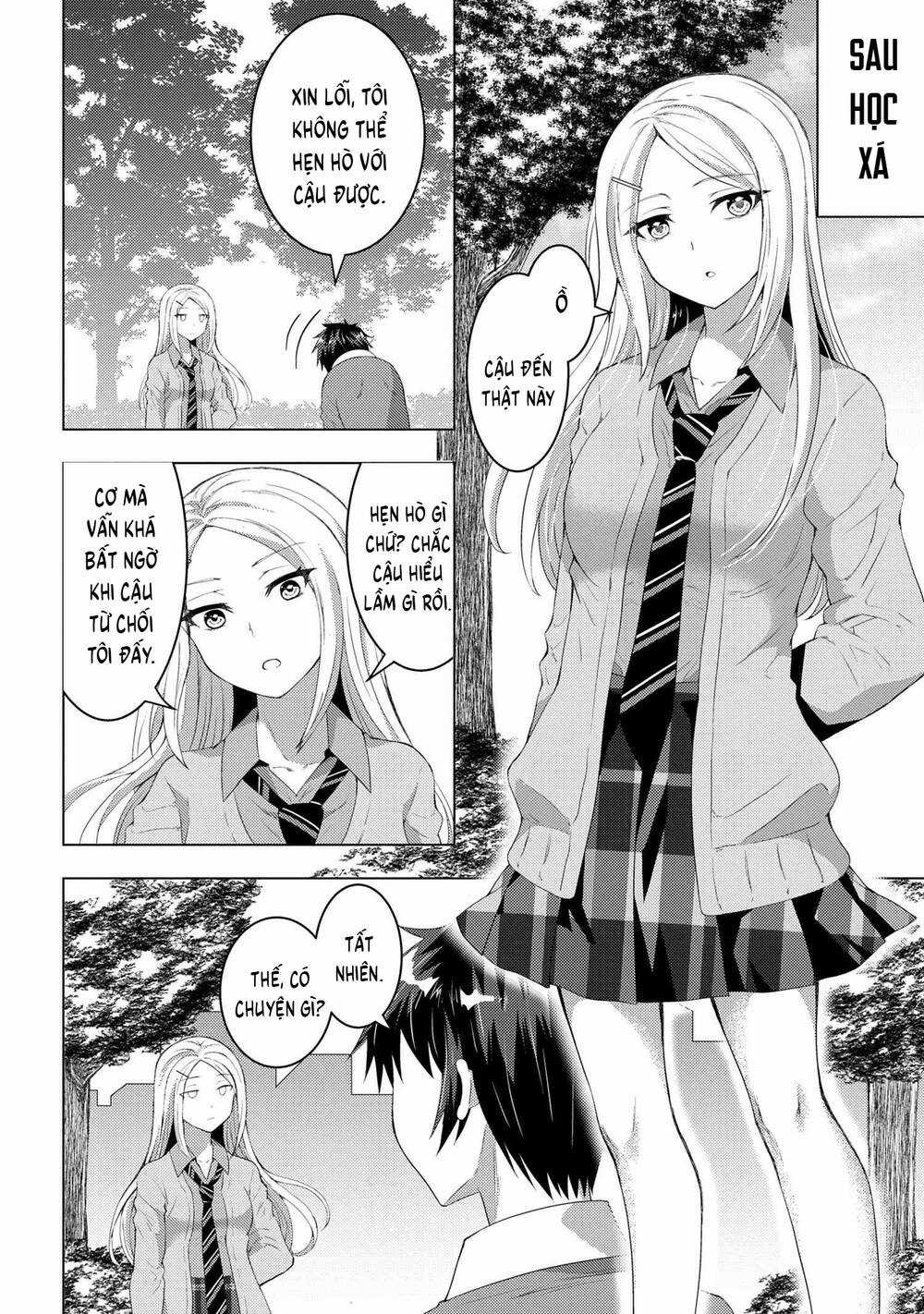 Konbini Goutou Kara Tasuketa Jimi Tenin Ga, Onaji Kurasu No Ubude Kawaii Gyarudatta Chapter 3 trang 9
