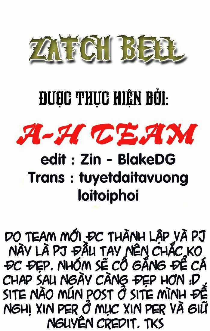 Konjiki no Gash!! Chapter 13 trang 0