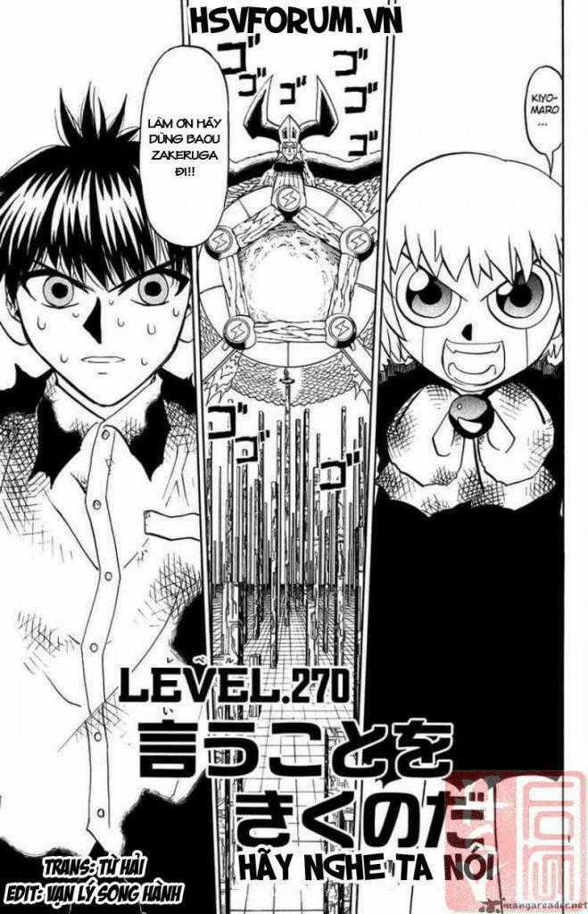 Konjiki no Gash!! Chapter 270 trang 1