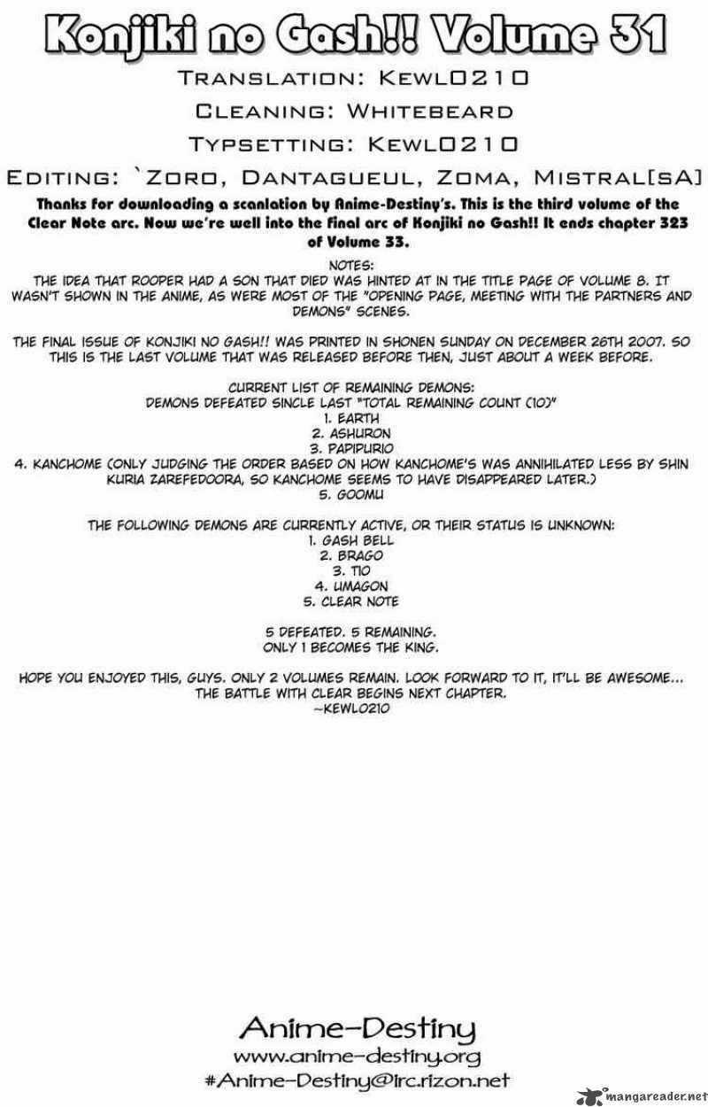 Konjiki no Gash!! Chapter 294 trang 19