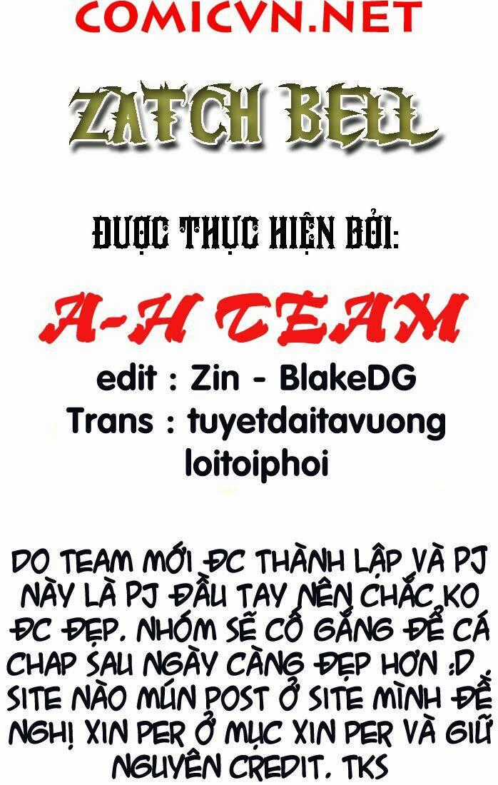 Konjiki no Gash!! Chapter 3 trang 0